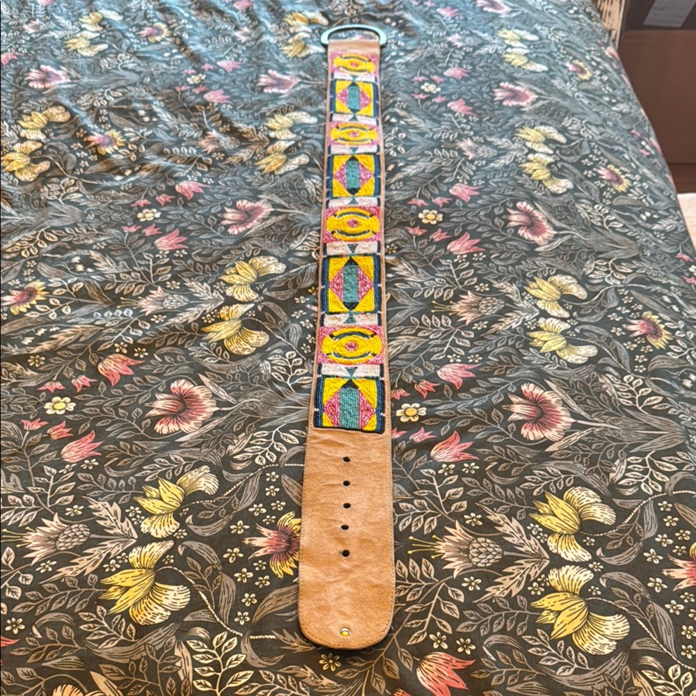 Colorful Beaded Belt
